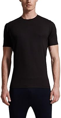 32 DEGREES Cool Mens Performance Crewneck T-Shirt Black M