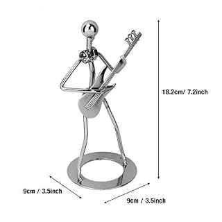 Hztyyier Métal Musicien Joueur Petit Fer Sculpture Collection Figurine À Souder À La Main Décor À La Maison Art Statue De Fer Artisanat Cadeaux - Les Beatles, Paul McCartney, John Lennon, RIngo Starr, George Harrison Hztyyier Métal Musicien Joueur Petit Fer Sculpture Collection Figurine À Souder À La Main Décor À La Maison Art Statue De Fer Artisanat Cadeaux – Image 4