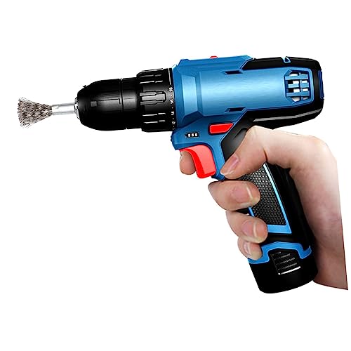 Hiakdoft 5-teiliges Spiralbürsten-Set für Bohrmaschine