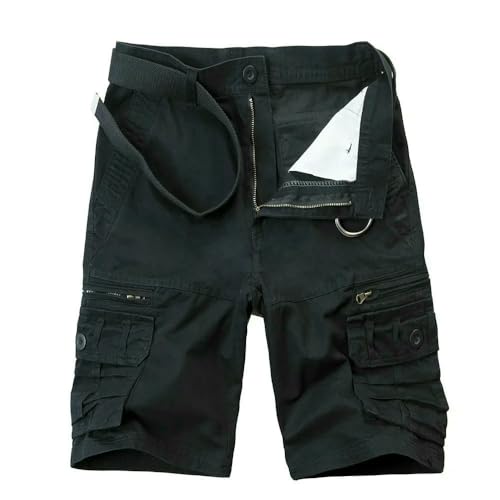 Short cargo coton homme USTZFTBCL pour rando sans transpiration