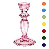 candelabro rosa ikea Ocasión: las velas de vela son la decoración perfecta para una cena romántica iluminada por velas, cena con amigos, noches de verano en el jardín, almuerzo de domingo, té de la tarde, Navidad o incluso una boda También es un bonito regalo para el día de la madre para ella