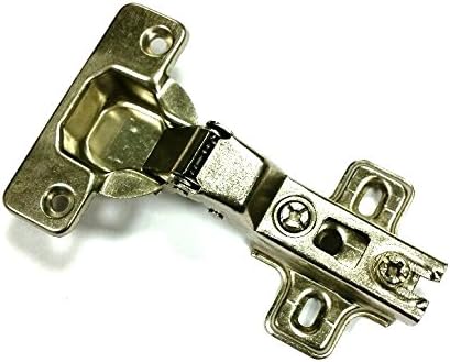 Pack of 10-35mm 110 Degree HALF OVERLAY Kitchen Cabinet Wardrobe Door Hinge