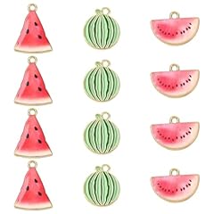 Watermelon Enamel Charms_30 pcs