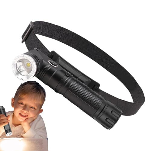 Lampe de travail rechargeable étanche avec lampe torche rotative 90 degrés pour balade