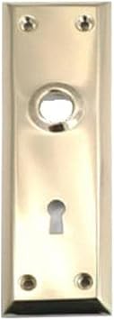 Belwith Products 1142 Mortise Trim Plate, Brass