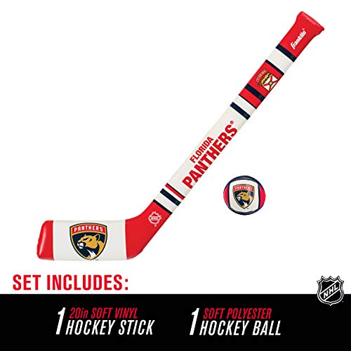 Image of Franklin Sports NHL Team Mini Soft Hockey Stick Set - NHL Team Soft Foam Mini Hockey Stick and Ball - Great Toy for Kids