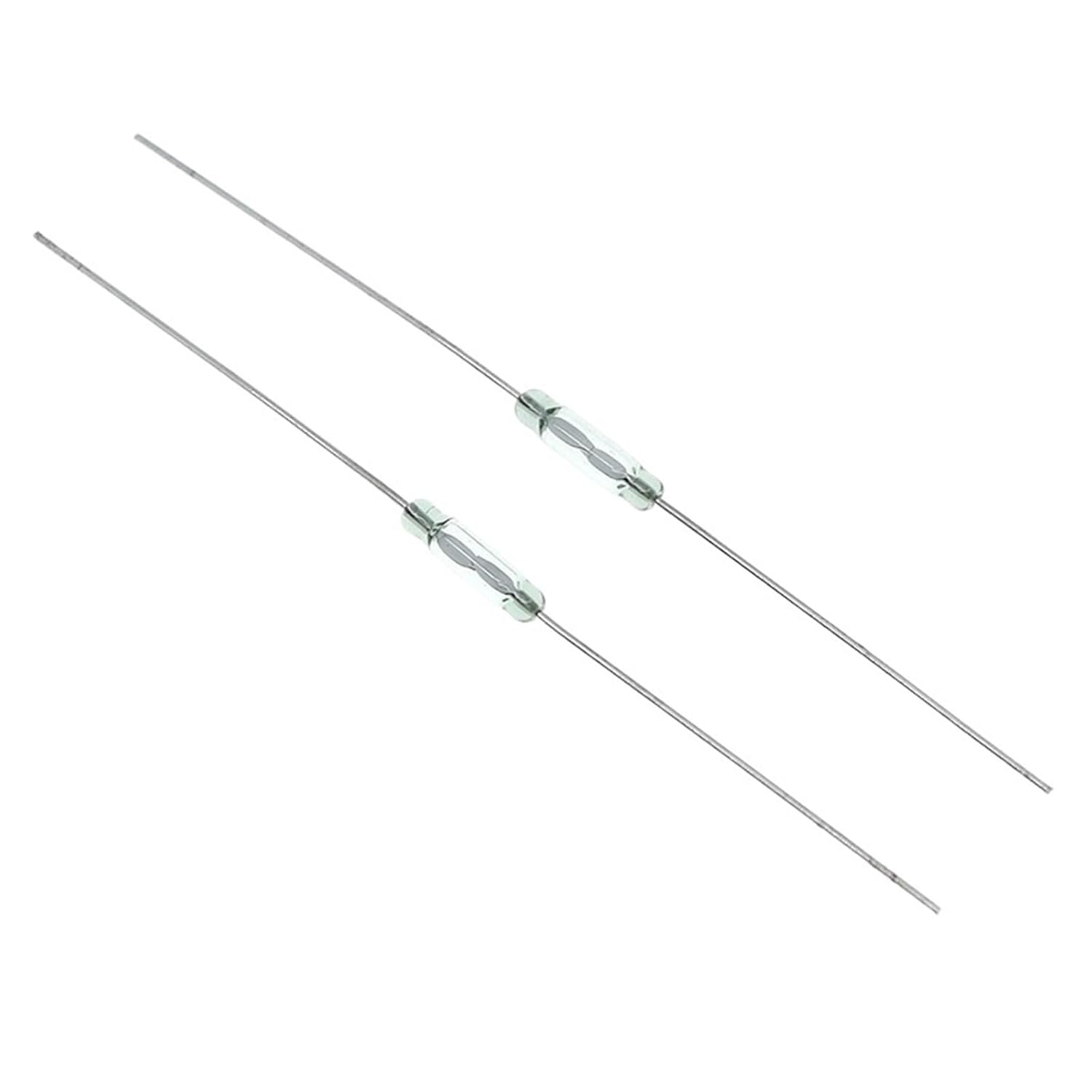 10pcs N/O Switch Magnetic Switch Normally Open/Normally Closed Magnetic Conversion Sensor Induction Switch(RI-80 1.8X7MM)