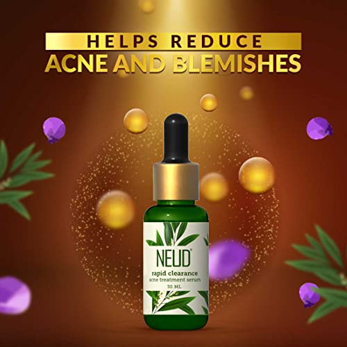 Image of NEUD Xpose Yourself Rapid Clearance Acne Treatment Serum With Salicylic Acid, Bakuchiol and Niacinamide (30 ml)