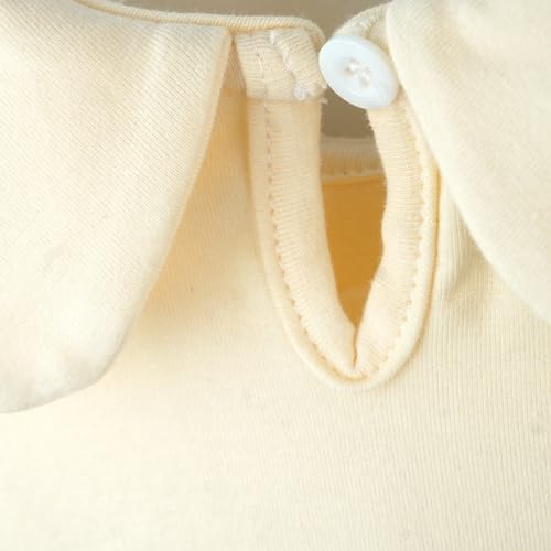 Image of Toddler Little Girls Doll Collar Long Sleeve T-Shirt