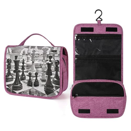 Trousse de toilette voyage femme bicolore suspendre pour vos escapades