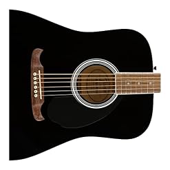 Fender FA-125 Dreadnought noire, touche en noyer - Les Beatles, Paul McCartney, John Lennon, RIngo Starr, George Harrison Fender FA-125 Dreadnought noire, touche en noyer – Image 3