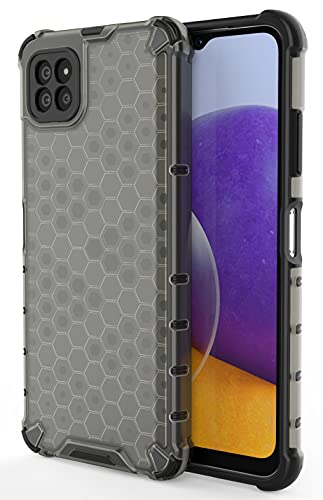 Image of Glasgow Back Case Cover Designed for Samsung Galaxy F42 5G - Black