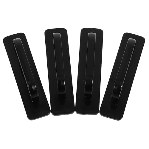 Toddmomy Manijas para Puertas de Gabinetes y Cajones, 4 Tiradores Autoadhesivos, Diseño Moderno y Duradero, Compatibles Metal y Madera, para Cocina y Armario