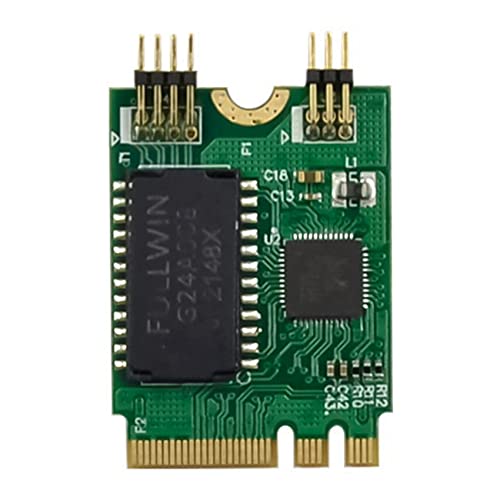 RTL8111F Carte Réseau Mini PCIE M.2 Double Clé A E Gigabit 1000M