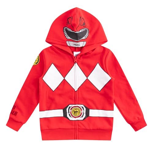 Hasbro Power Rangers Boys Zip Up Hoodie for Little Kids