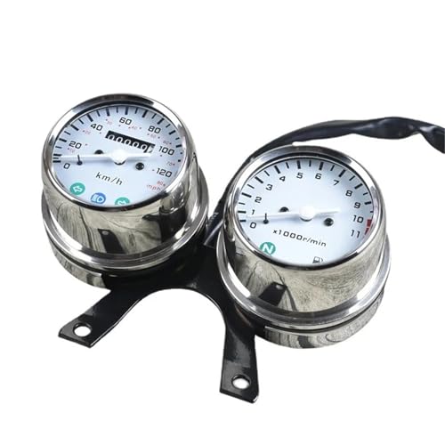Ensemble compteur kilométrique mécanique universel haute finition pour moto 12V