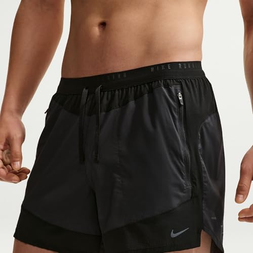 Image of Nike Mens Brief Lined Running Shorts