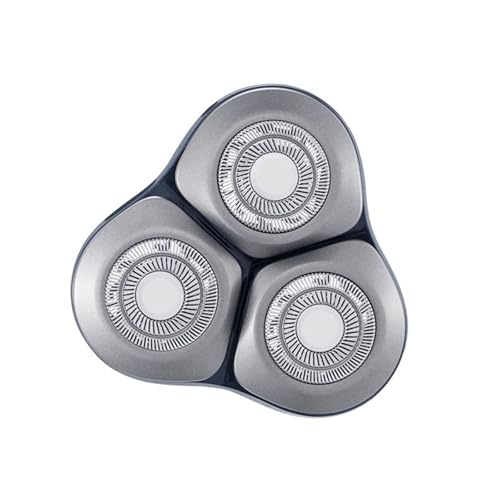 KMRLDGUQ Electric Shaver Head Replace Shaver Head?Compatible for Xiaomi Mijia?S101 Beard Trimmer Razor Hair Shaving Replacement Head-Blue+Silver