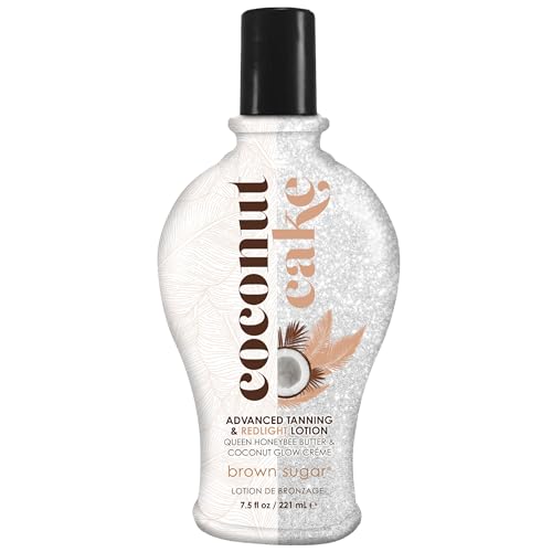 Brown Sugar Coconut Cake Tanning Lotion, Advanced Tanning & Red
