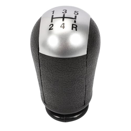 FanPaYY Pomo de la palanca de cambios, Pomo de la palanca de cambios de 5 velocidades para Focus 2005-2012 2000-2007 Mondeo MK3 2006-2010 S-MAX 2003-2008 C-MAX 2005