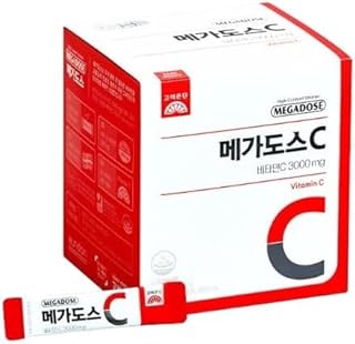 Koryo-Eundan 高麗ウンダン メガドスC 3000 イギリス産 ビタミンC 100包 1個 [並行輸入品]