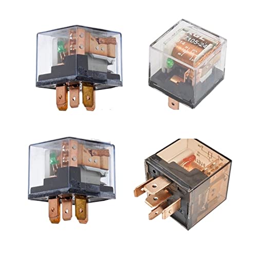 Relais de voiture 24V 5Pin 80A étanche pour commutation de circuit auto - 3