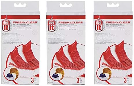 Dogit Replacement Foam Filters For Fresh & Clear Large Dog Fountain - 4-Pack (2 Large, 2 Small) - View #2