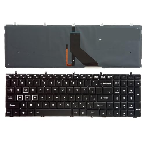 Clavier ThunderRobot 911 GT rétroéclairé US pour modèles Y1 Y2 Y3