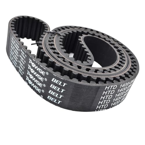 Courroie de distribution caoutchouc 1384mm largeur 35mm transmission synchrone 173 dents 8M