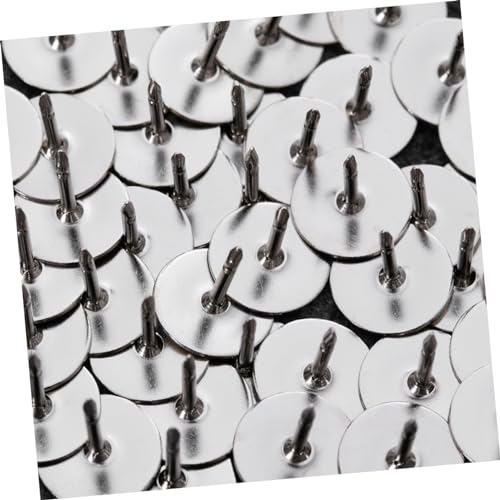 Generic 200 Unidades De Emblemas Para Fazer Joias Pino De Travamento Nas Costas Do Pino Artesanato F