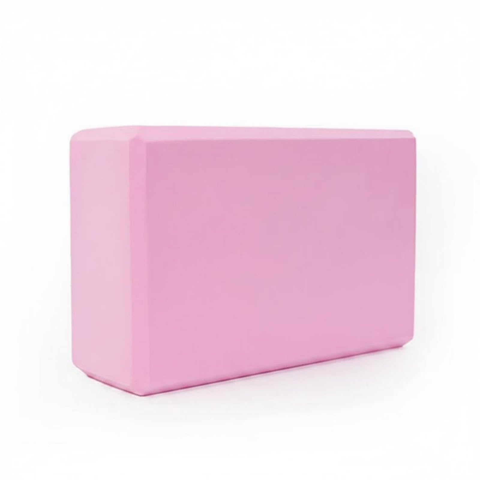 Long-Lasting High-Density Exercise Block Non-Slip Surface Foam Exercise Brick Lightweight Exercise Block Comfortable Grip for Women, Dancers, Beginners, Home, Gym, Pink-image-35