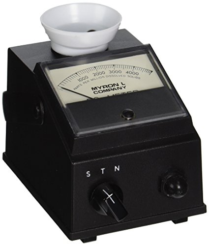 Myron L 512T5D DS Conductivity Pool Meter, 0-5000 ppm/442, 0-5000 ppm/NaCl
