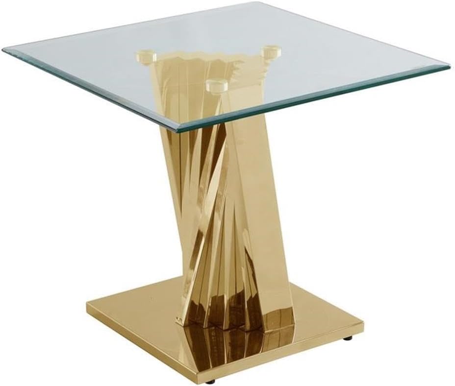 Furniture CT05 end Table, Gold