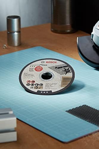 Bosch 2608603254 Standard Inox Rapido Straight Cutting Disc, 115mm x 22mm x 1mm, White