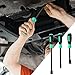 Automotive Scraper Set, Chrome Vanadium Steel 3-Piece Carbide Utility Scrapers, Professional Tool Kit for Gasket Removal, Automotive Maintenance