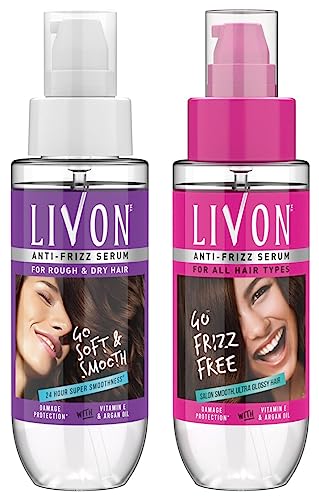 Livon Serum for Women for Dry & Rough Hair For 24 Hour Frizz-free...