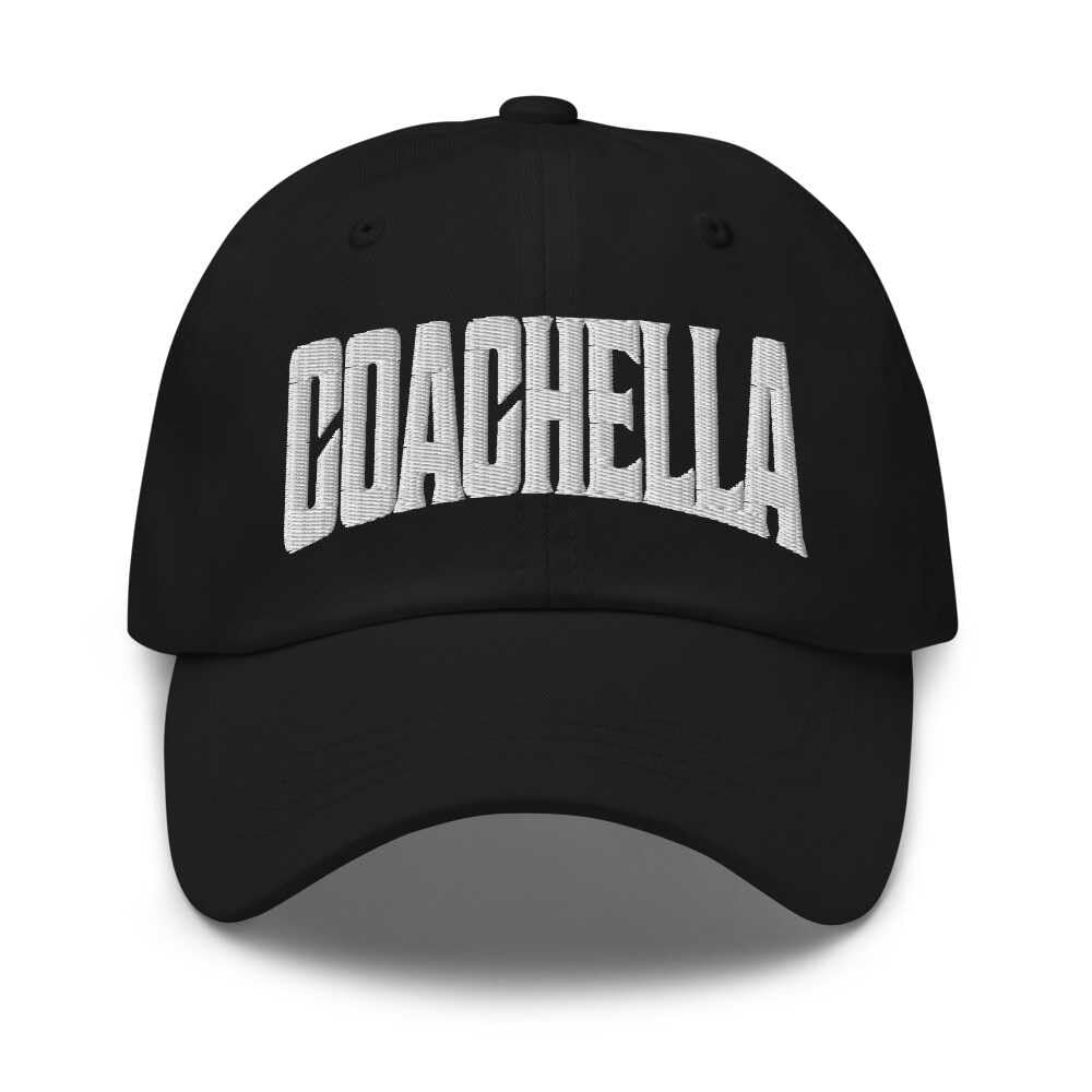帽子 coachella cap Merch Town Coachella Baseball Cap Coachella Dad Hat