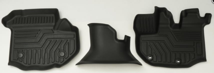 Cartist ハイエース 200系 ワイドボディー専用 フロアマット 立体カーマット 3Dフロアマット HAICE 200 1型 2型 3型 4型 5型 6型 7型 2004年8月～現行 立体構造 防水マット 滑り防止 耐汚れ 耐磨耗性 TPE素材 カスタムパーツ 車種専用設計 取付簡単 保護パーツ カー用品 アクセサリー 一列目用 3PSCセット オフロードパターン