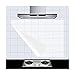 HaloVa Kitchen Backsplash Wallpaper Stickers Waterproof Oilproof High Temperature Resistant Transparent Environment-Friendly PVC, 23"x35" 6pcs