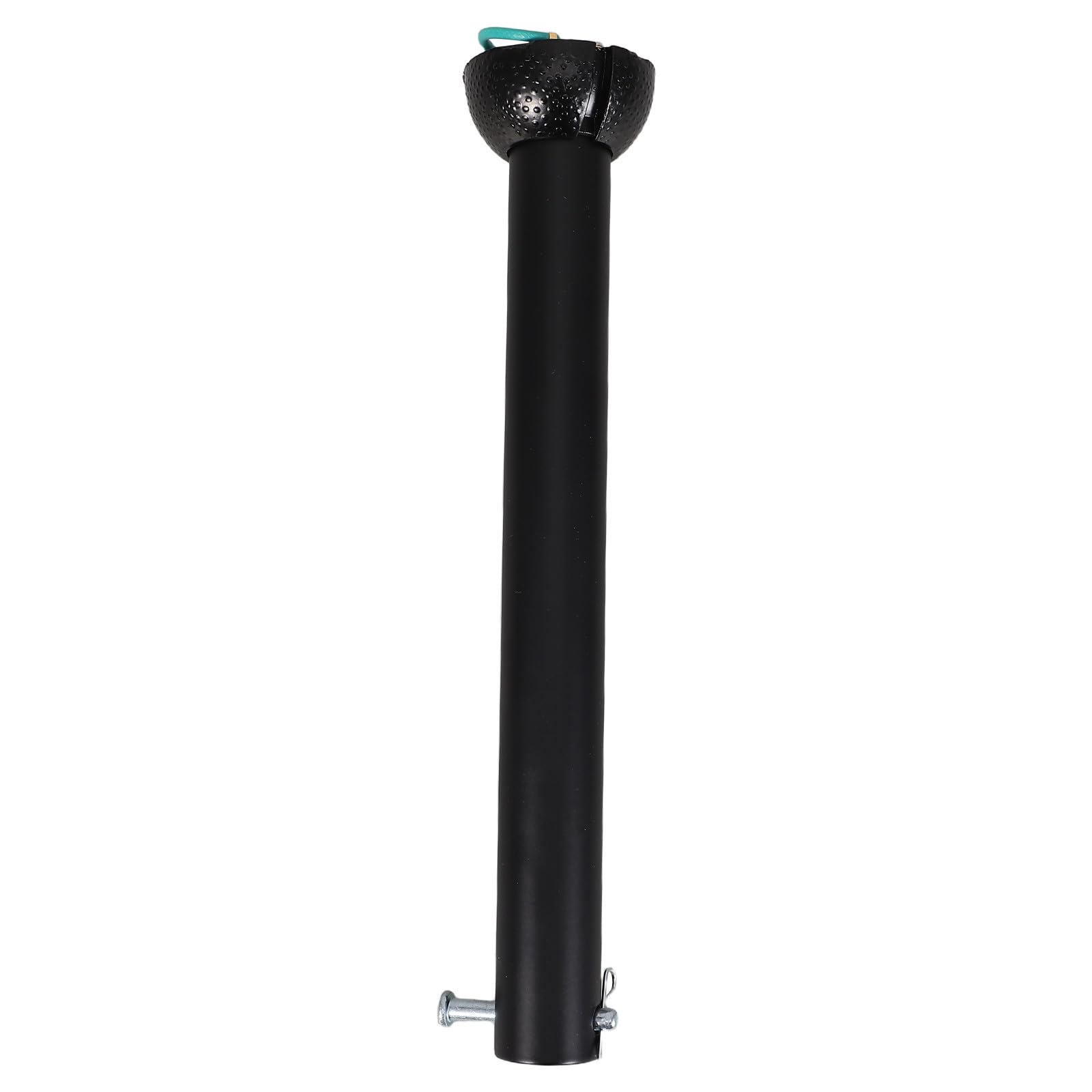 Tige de suspension pour ventilateur de plafond noire 25cm avec kit rotule goupille
