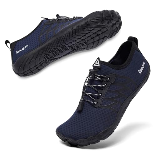 Image of Racqua Water Shoes Quick-Dry Swim Shoes Breathable Lightweight Beach Shoes Pool Barefoot Aqua for Women Men