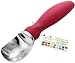 Spring Chef Ice Cream Scoop with Comfortable Handle, Pink