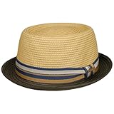Stetson Licano Chapeau Pork Pie Protection UV 40 Unisexe Printemps Ete