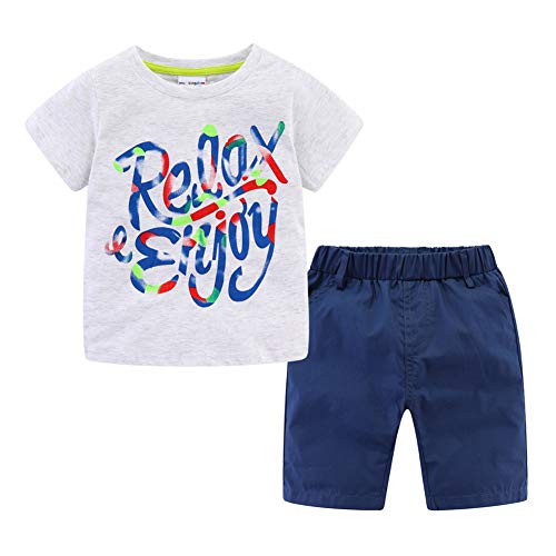 Image of Mud Kingdom Woven Short Sets for Boys Summer Holiday Outfits Casual Short Sleeve