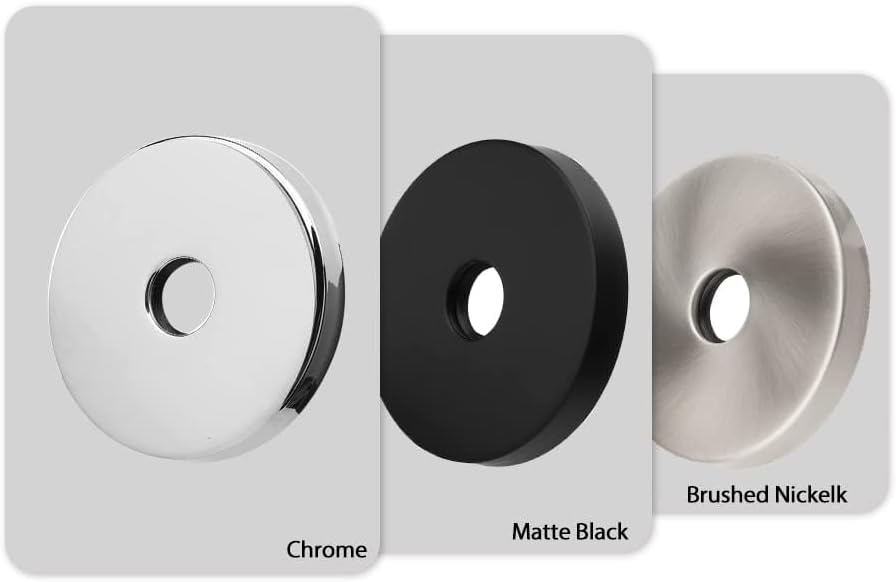 Miniatura 4 de Brida de brazo de ducha extragrande, 3.5 pulgadas de diámetro exterior, repuesto universal de placa de cubierta de escudo de cabezal de ducha, placa