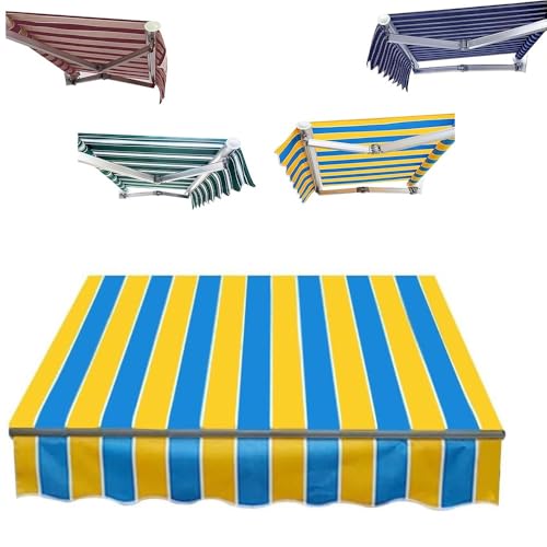Store extérieur rétractable pour accueillir vos invités au sec l'été - 2