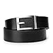 KORE Menâ€™s Top-Grain Leather Track Belts | â€œExpressâ€ Nickel Buckle