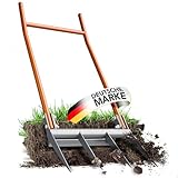 easimo | Grabegabel – Garten Broadfork aus robustem Stahl mit Trittbügel...