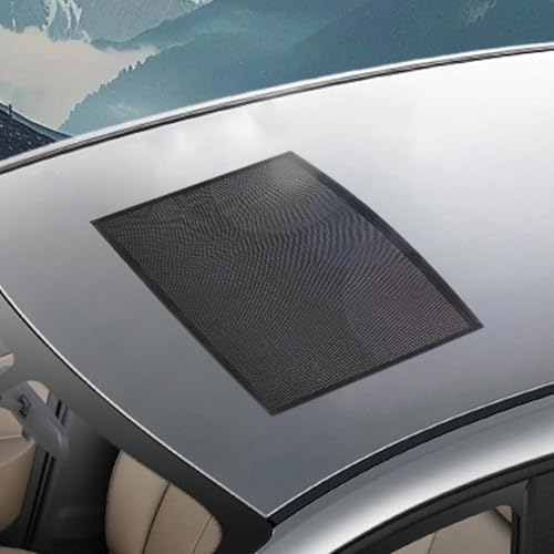 Filet universel magnétique pare-moustique pour toit ouvrant auto