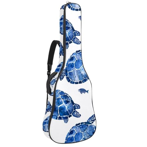 Housse guitare 109 cm étanche protégeant de l'humidité avec bretelles dos